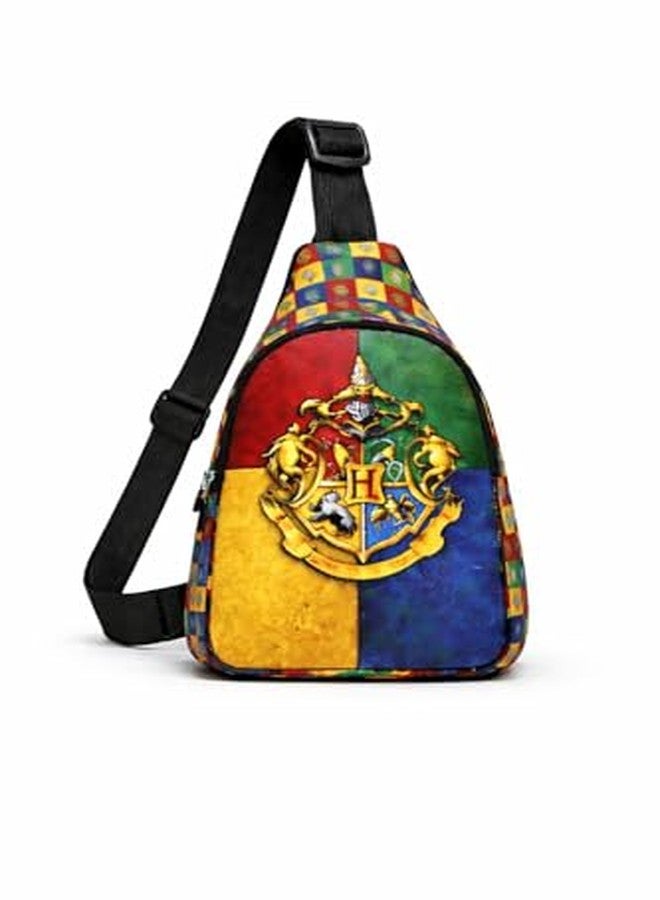 GLITREEPROPS Harry Potar Mini chestbag for kids, Canvas Hogwarts Backpack Purse Crossbody travel Shoulder Bag for Adults, Teens - Image 4